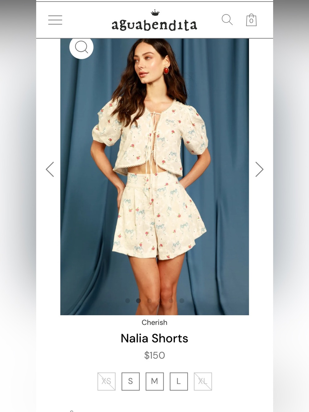 Agua Bendita Nalia Shorts